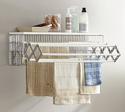 Wall-Mounted Laundry Drying Rack