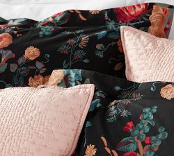 Amela Floral Print Cotton Sham