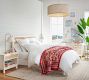 Eyelet Percale Duvet Cover