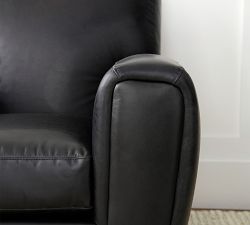 Manhattan Square Arm Leather Chair