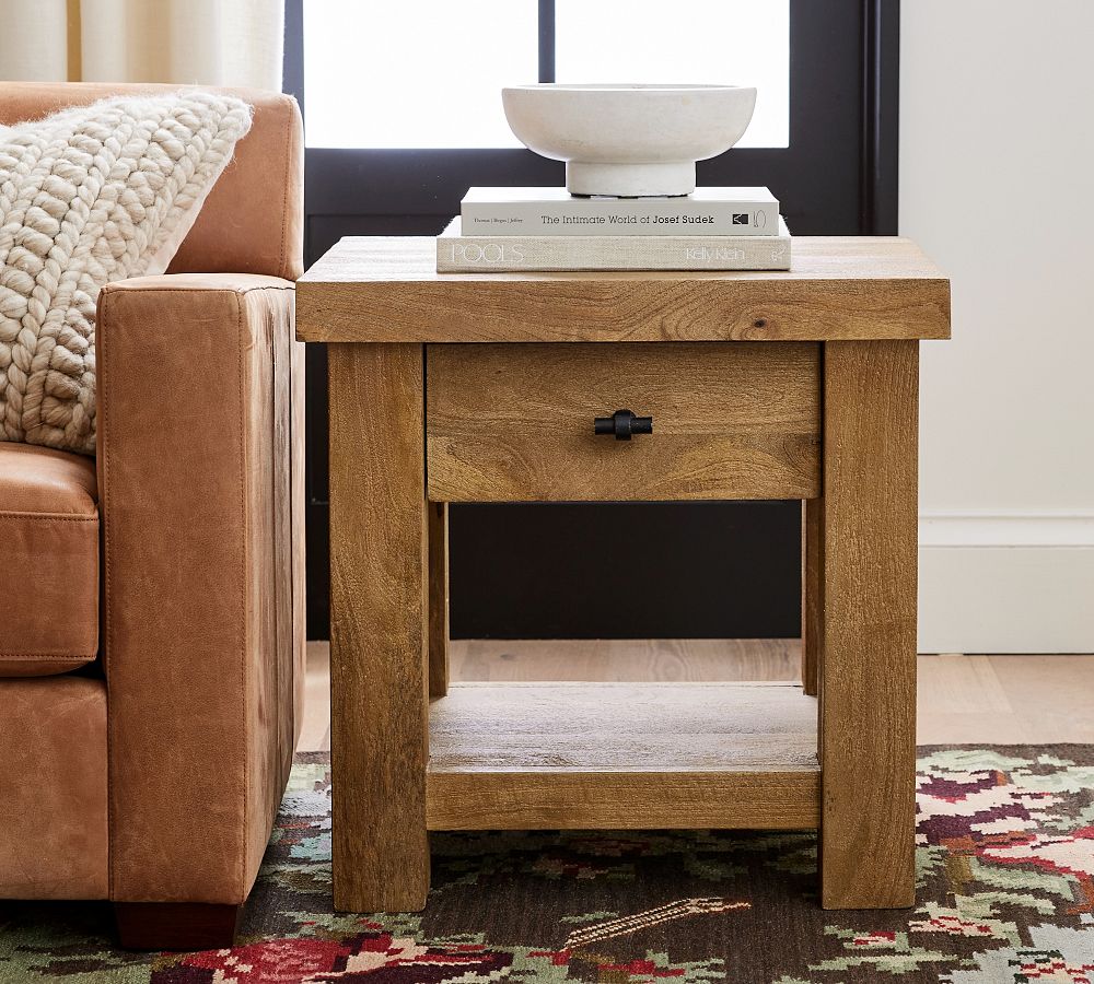 Oakleigh Square Side Table (24") by Pottery Barn