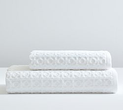 Waffle Sculpted Organic Towel
