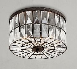 Adeline Crystal Flush Mount (13"-24")