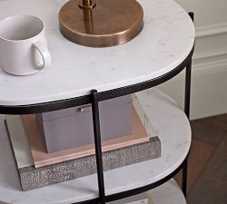 Felix Marble Nightstand (22")