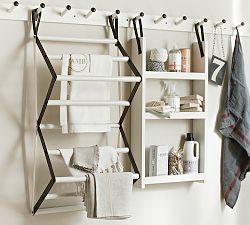 Gabrielle Organizational System - Mango Wood Drying Rack