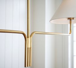 Monroe Metal Linear Chandelier (58")