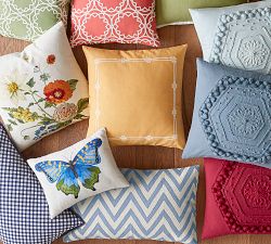 Printed Butterfly Pillow