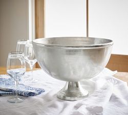 Rustic Metal Handcrafted Footed Champagne Bucket