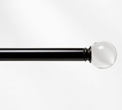 Open Box: Antique Bronze Glass Ball Finial - Set of 2