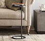 Duke Round Metal Accent Table (10")