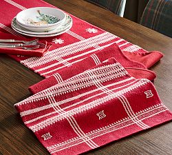 Open Box: Mia Plaid Table Runner
