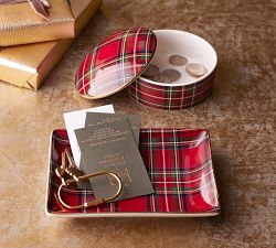 Stewart Plaid Decorative Box