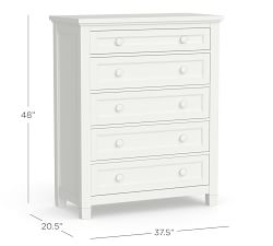 Beadboard 5-Drawer Dresser