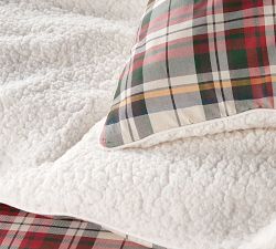 Denver Plaid Sherpa Sham