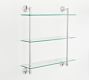Mercer Triple Glass Shelf