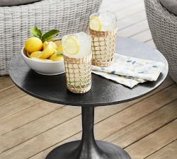 Belize Metal Round Coffee Table (20"-28")