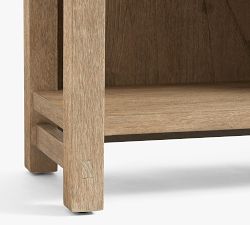 Farmhouse Console Bookcase (56")