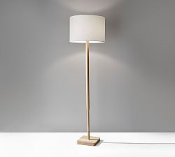 Morton Wood Floor Lamp (49")