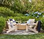 Westport Wicker Round Storage Outdoor Coffee Table (36")