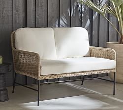 Tulum Wicker Outdoor Loveseat (45")