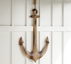 Wooden Anchor Wall Art