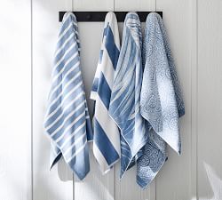 Cabana Striped Organic Beach Towel