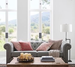 Elmira Velvet Embroidered Pillow Cover