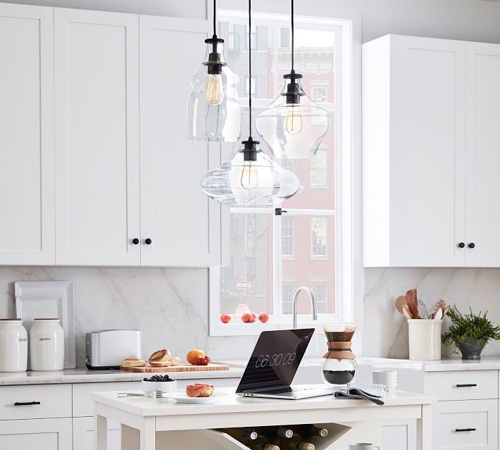 McCarthy 3-Light Glass Pendant | Pottery Barn