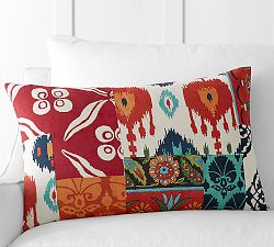 Rosie Patchwork Lumbar Pillow Cover