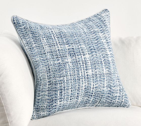 Textured Solid Slub Pillow Cover - Thumbnail 3