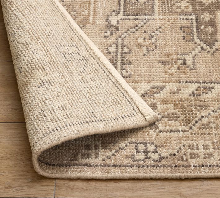 Bianca Hand-Knotted Wool Rug | Pottery Barn