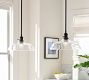 Farmhouse Glass Pole Pendant (13")