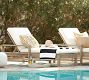 Indio Eucalyptus Outdoor Single Chaise Lounge