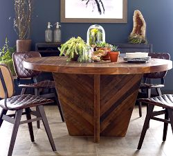 Roblar Quilted Leather Dining Chair, Set of 2