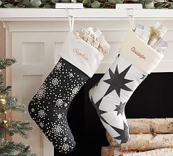 The Emily &amp; Meritt Black &amp; White Stockings