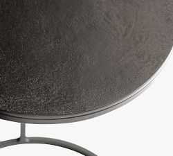 Open Box: Duke 16" Round Metal C-Table