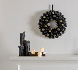 Lit Faux Skulls, Set of 6