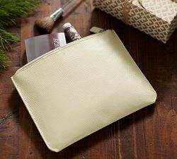 McKenna Leather Zipper Pouch