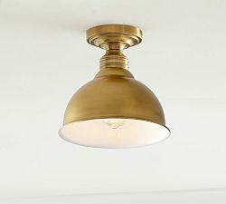 Metal Bell Flush Mount (13")