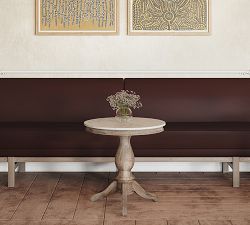Nielson Leather Modular Banquette