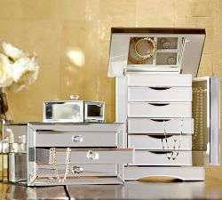 Selina Mirrored Jewelry Box