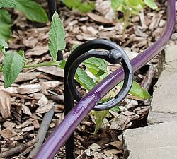 Wrought Iron Garden Hose Guards - Set of 6