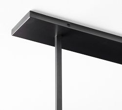 Zaire Iron Chandelier (9")