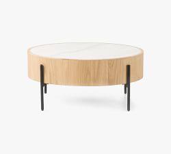 Canon Round Marble Coffee Table