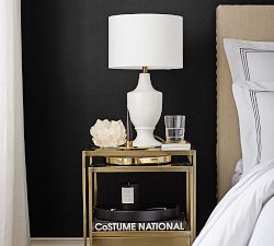 Emilie Ceramic Table Lamp (24"-26")
