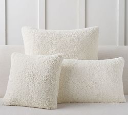 Faux Sheepskin Pillow Cover