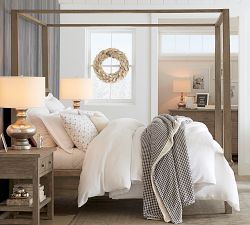 Gingham Cotton Sherpa Blanket