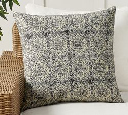 Grania Reversible Paisley Outdoor Pillow