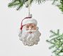 Lit Mercury Santa Ornament