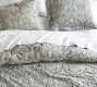 Mackenna Paisley Organic Percale Duvet Cover